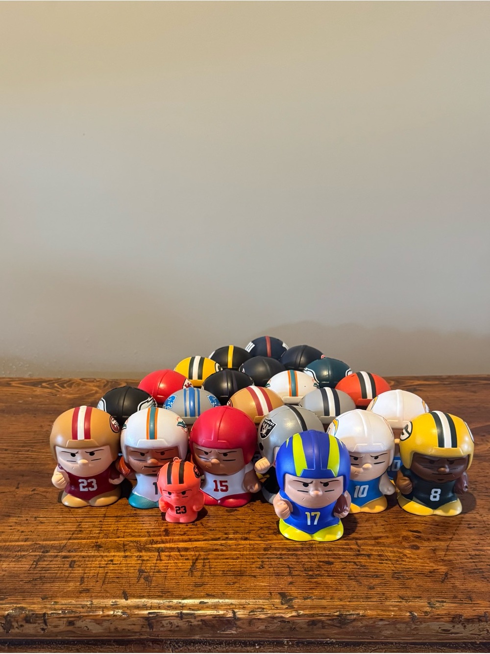NFL SqueezyMates Football Player Figure Collection Lot 25+ Figures